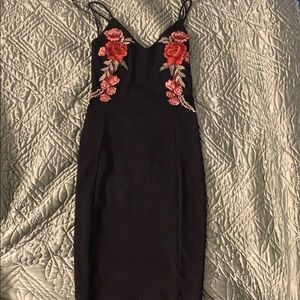 sleeveless mini dress